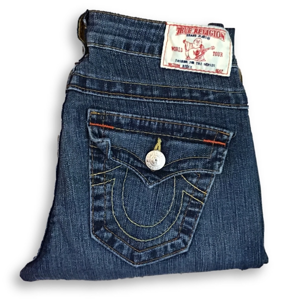 True Religion Medium Wash Jeans Size 25